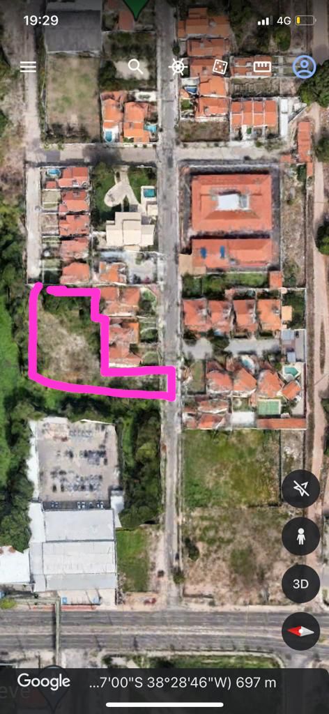 Terreno à Venda, 3 m²em Engenheiro Luciano Cavalcante - Fortaleza