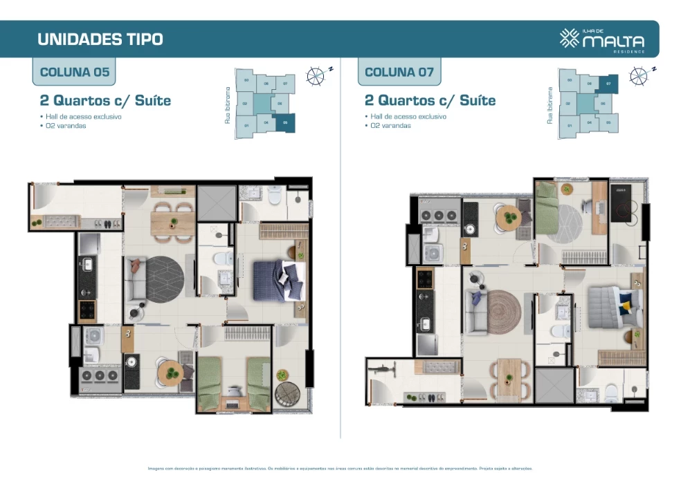 Imagem Apartamento com 2 Quartos à Venda, 58 m² em Praia de Itaparica - Vila Velha
