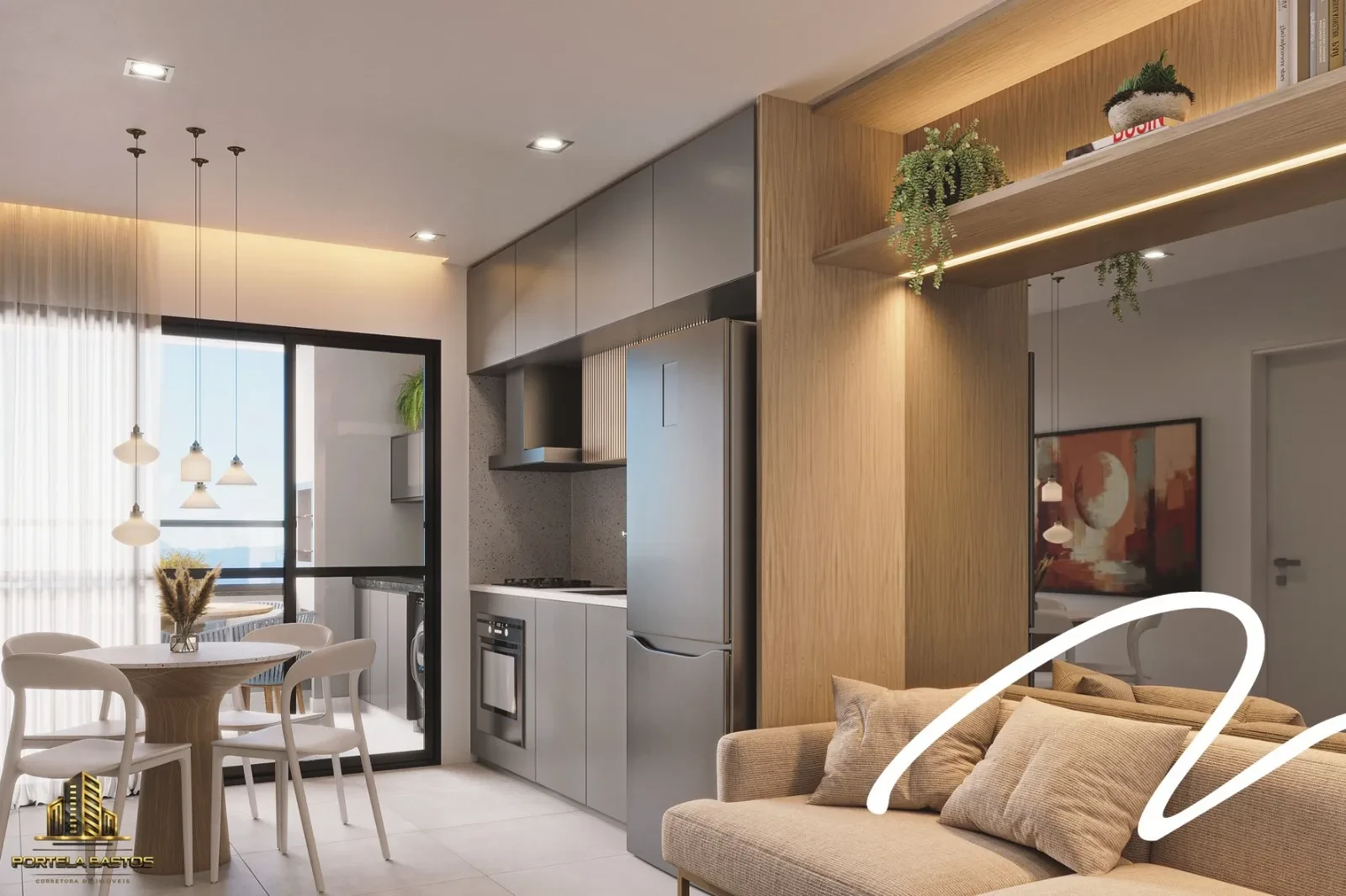 Imagem Apartamento com 1 Quarto à Venda, 51 m² em Vila Atlântica - Caraguatatuba