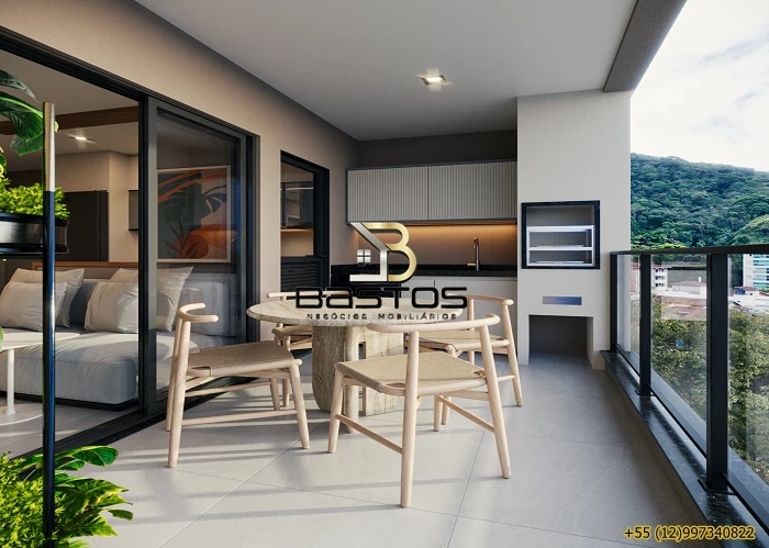 Imagem Apartamento com 2 Quartos à Venda, 65 m² em Toninhas - Ubatuba