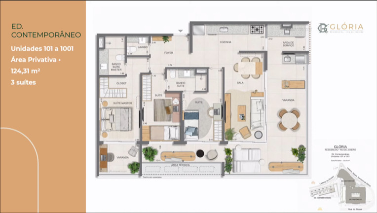 Imagem Apartamento com 2 Quartos à Venda, 7.700 m² em Glória - Rio de Janeiro