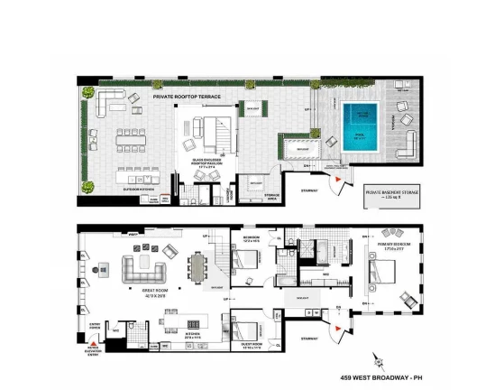 Foto do imóvel: Cobertura com 3 Quartos à Venda ou Locação, 357 m²em Alphaville Residencial Um - Barueri