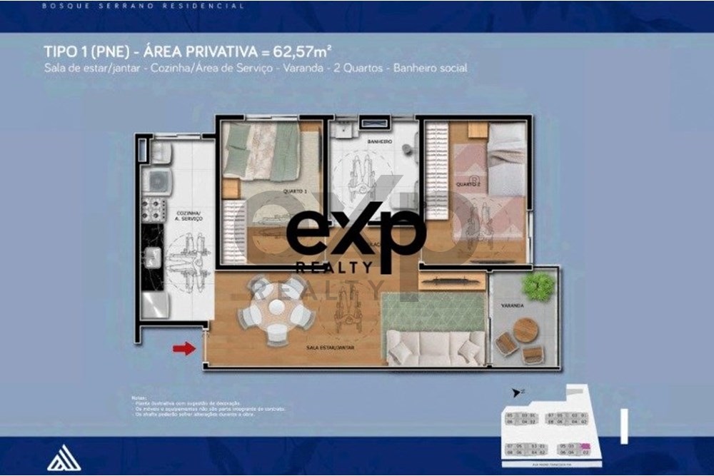Imagem Apartamento com 2 Quartos à Venda, 56 m² em Quarteirão Ingelheim - Petrópolis