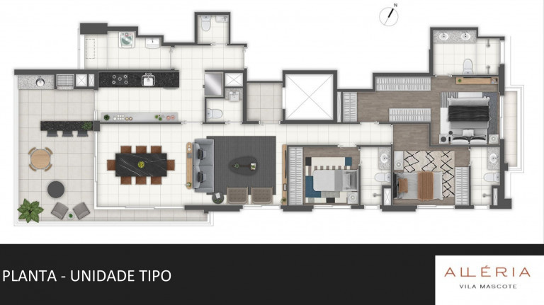 Imagem Apartamento com 3 Quartos à Venda, 143 m² em Vila Mascote - São Paulo