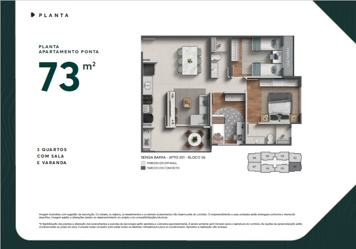 Imagem Apartamento com 2 Quartos à Venda, 67 m²em Barra da Tijuca - Rio de Janeiro