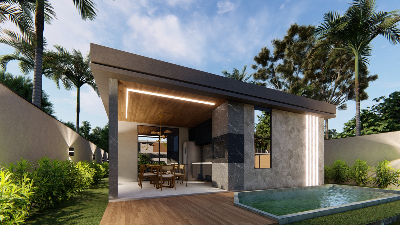 Imagem Casa de Condomínio com 3 Quartos à Venda, 141 m² em Cidade Alpha - Eusébio