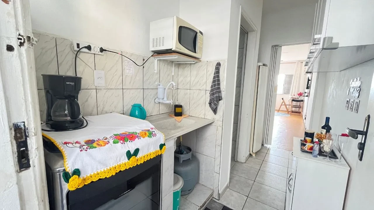 Imagem Apartamento com 1 Quarto à Venda, 33 m² em Itararé - São Vicente