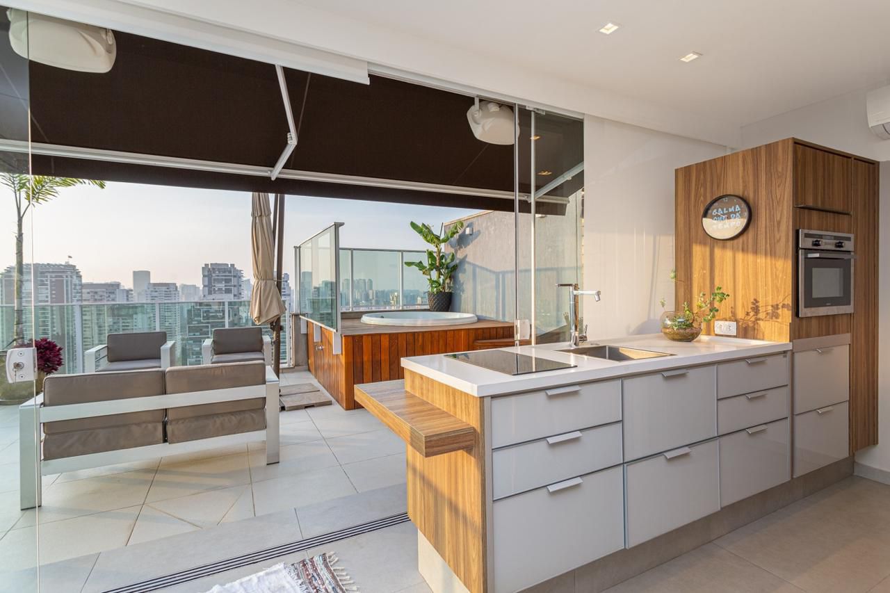 Foto do imóvel: Cobertura com 1 Quarto à Venda, 93 m²em Cidade Monções - São Paulo