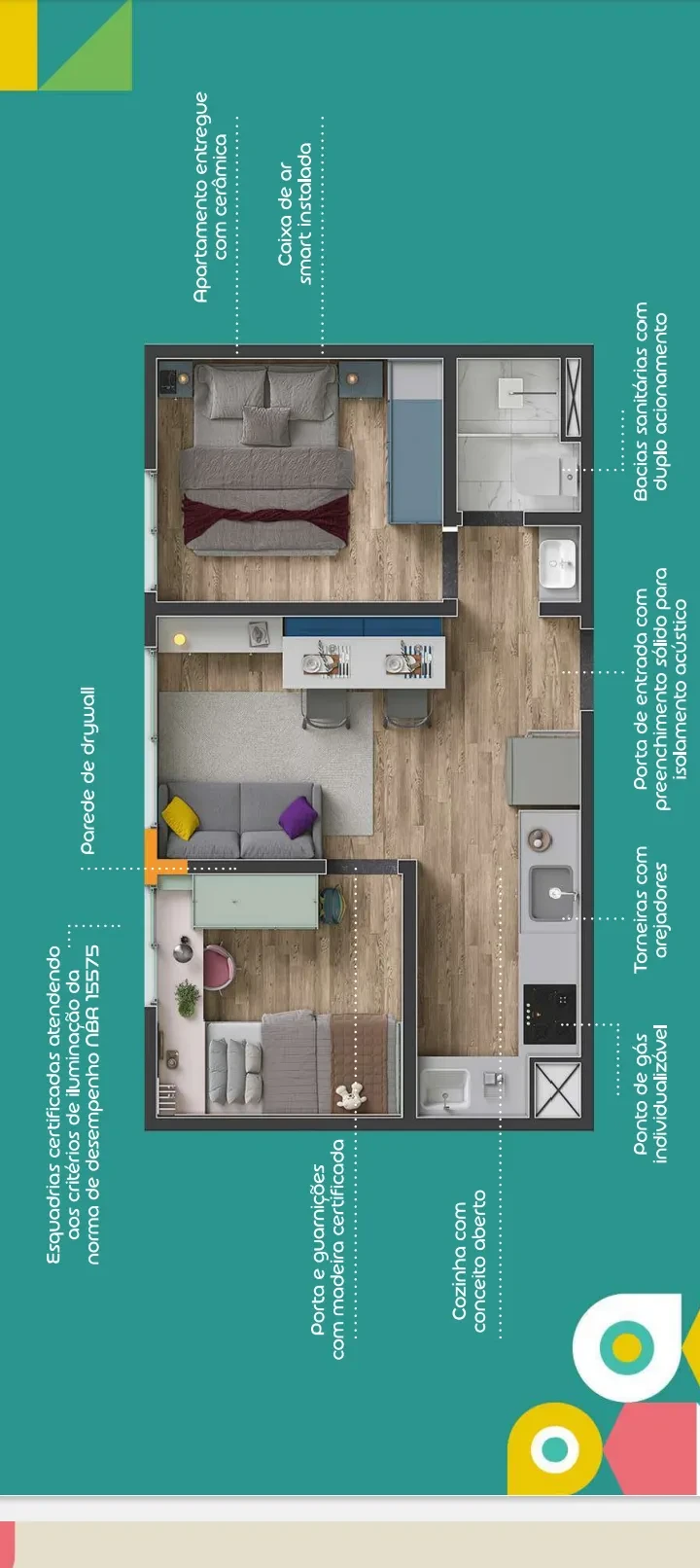 Imagem Apartamento com 2 Quartos à Venda, 34 m² em San Martin - Recife