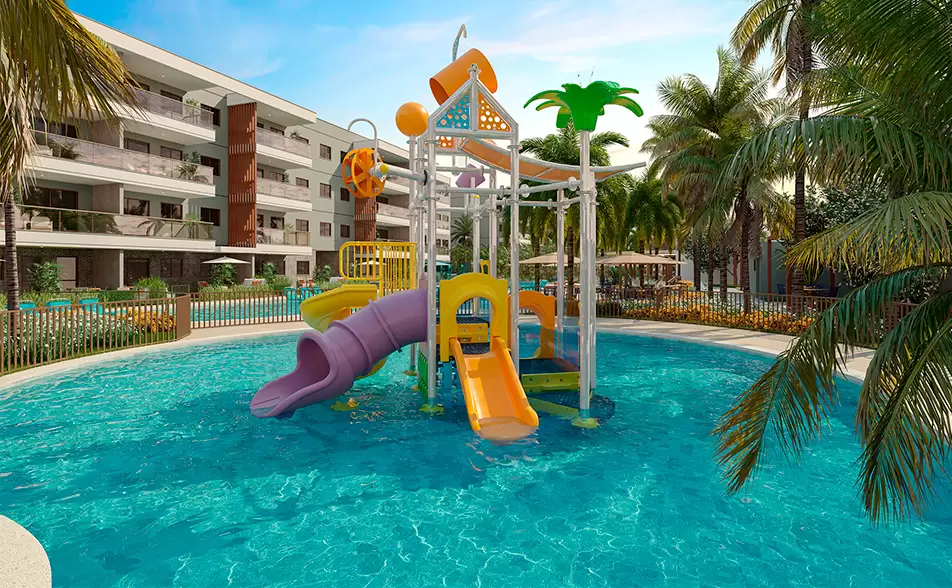 Imagem Apartamento com 1 Quarto à Venda, 29 m² em Porto das Dunas - Aquiraz