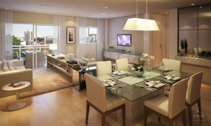 Imagem Apartamento com 3 Quartos à Venda, 90 m² em Jardim Bela Vista - Santo André