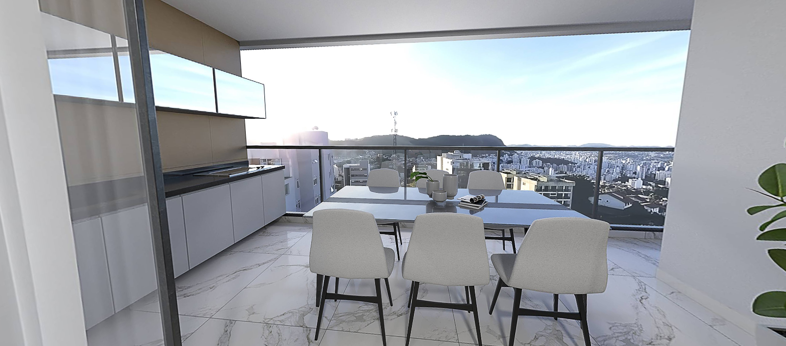 Imagem Apartamento com 3 Quartos à Venda, 103 m² em Estrela Sul - Juiz de Fora