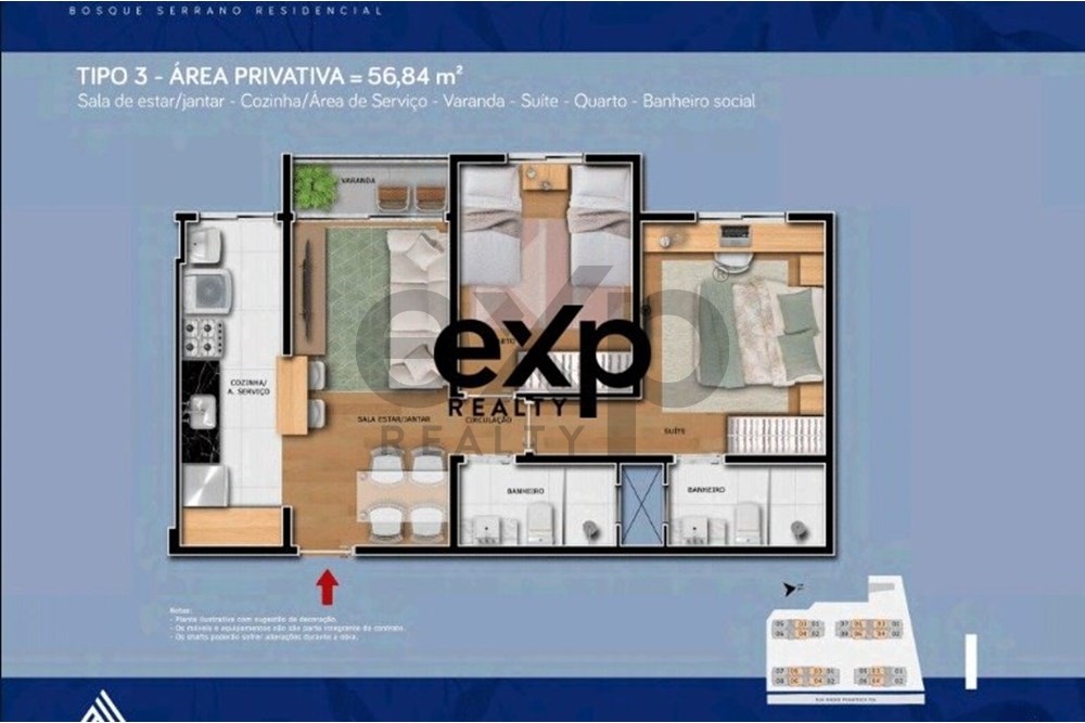 Imagem Apartamento com 2 Quartos à Venda, 56 m² em Quarteirão Ingelheim - Petrópolis