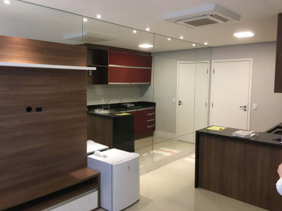 Imagem Apartamento com 1 Quarto para Alugar, 30 m² em Bethaville I - Barueri