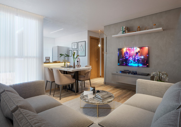 Imagem Apartamento com 2 Quartos à Venda, 43 m² em Castanheira (Barreiro) - Belo Horizonte