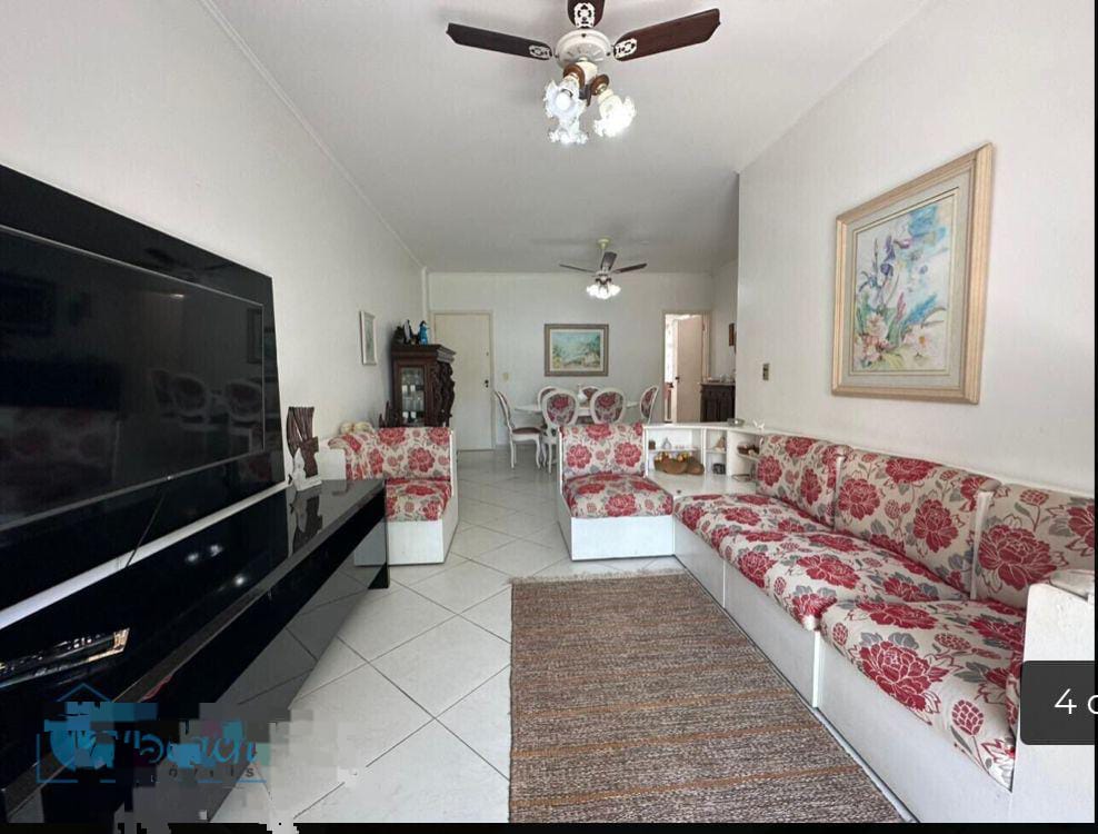 Imagem Apartamento com 3 Quartos para Alugar, 150 m² em Tombo - Guarujá