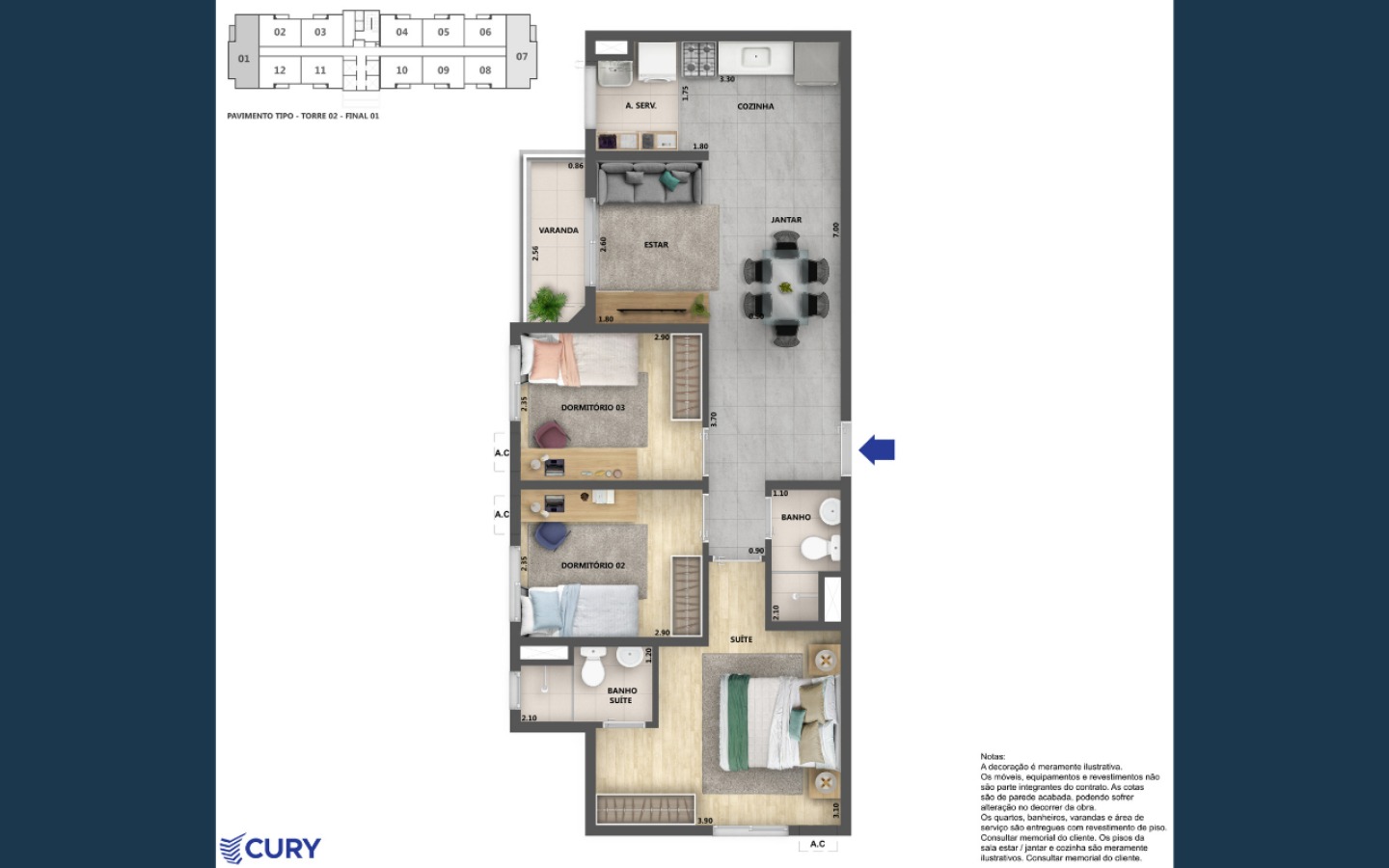 Imagem Apartamento com 3 Quartos à Venda, 64 m² em Irajá - Rio de Janeiro