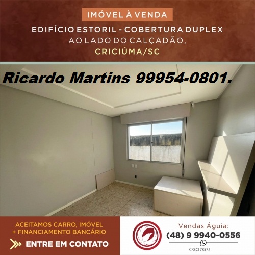 Imagem Cobertura com 3 Quartos à Venda, 291 m² em Centro - Criciúma