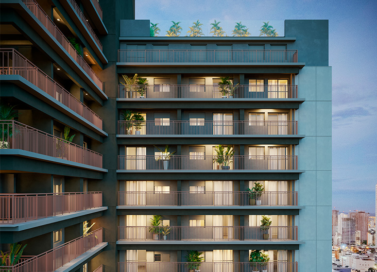 Imagem Apartamento com 1 Quarto à Venda, 27 m²em Brooklin Paulista - São Paulo