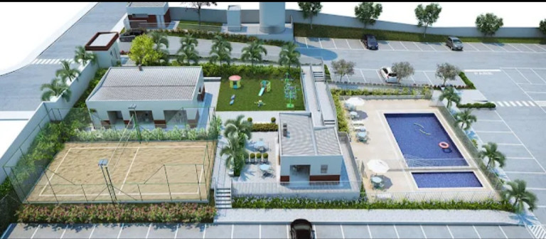 Imagem Apartamento com 2 Quartos à Venda, 48 m² em Cidade Jardins - Valparaíso de Goiás
