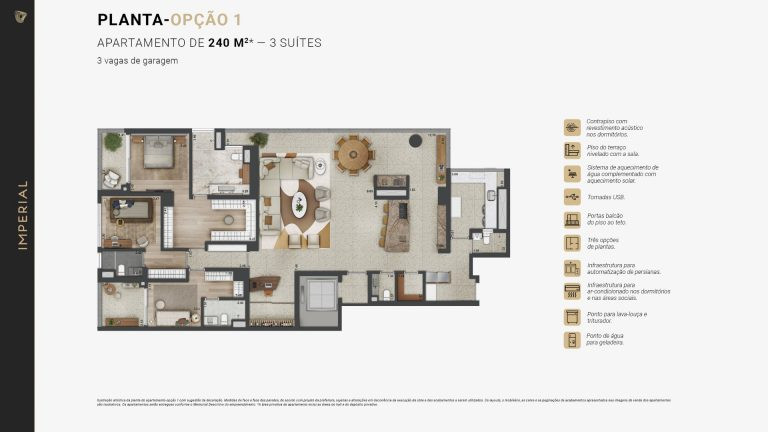 Imagem Apartamento com 4 Quartos à Venda, 240 m² em Cidade Jardim - São Paulo