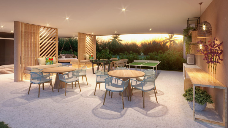 Imagem Apartamento com 1 Quarto à Venda, 30 m² em Praia de Muro Alto - Ipojuca