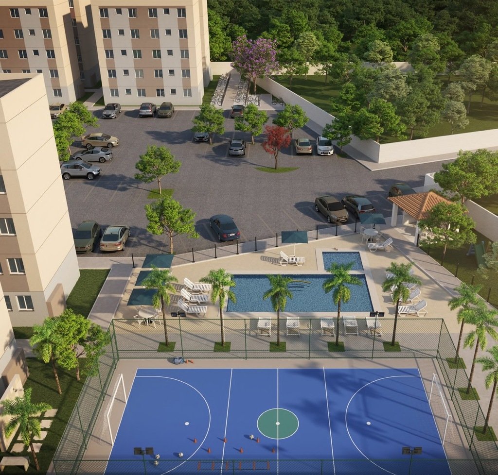 Imagem Apartamento com 2 Quartos à Venda, 44 m²em Inhoaíba - Rio de Janeiro