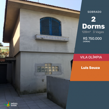 Sobrado com 2 Quartos à Venda,  em Vila Olímpia - São Paulo