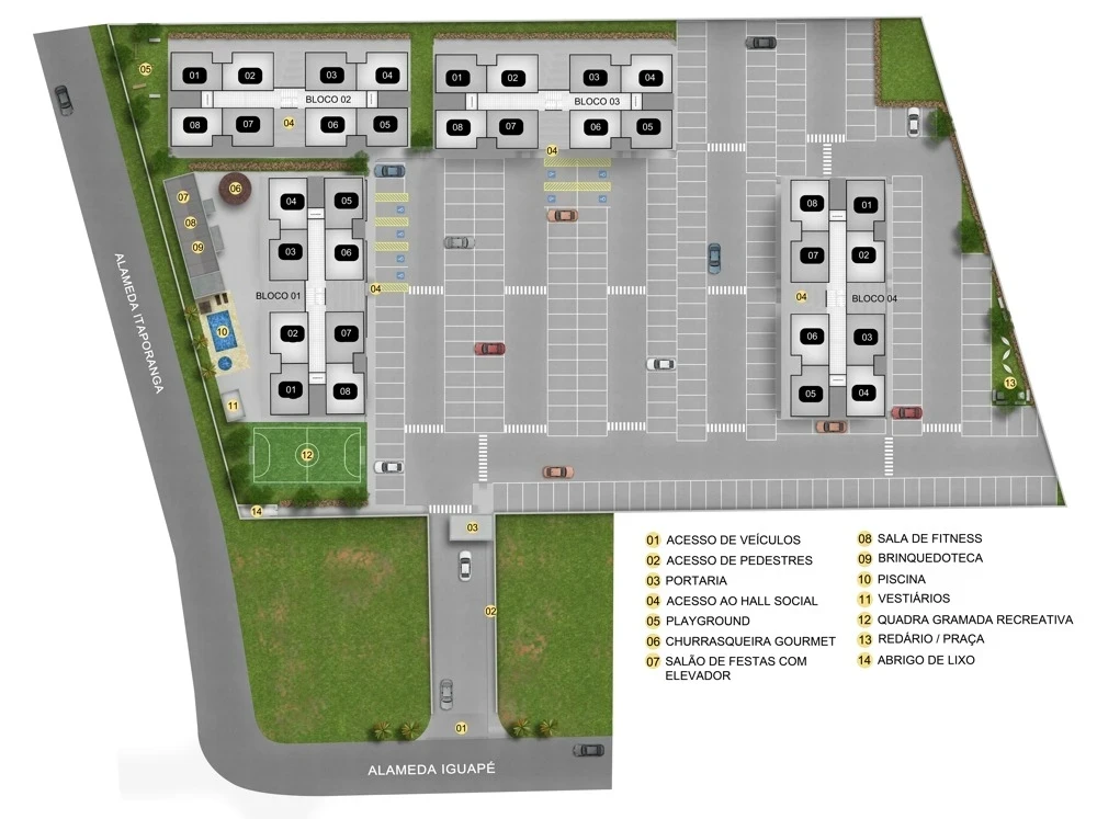 Foto do imóvel: Apartamento com 2 Quartos à Venda, 44 m² em Vila Nova Sorocaba - Sorocaba