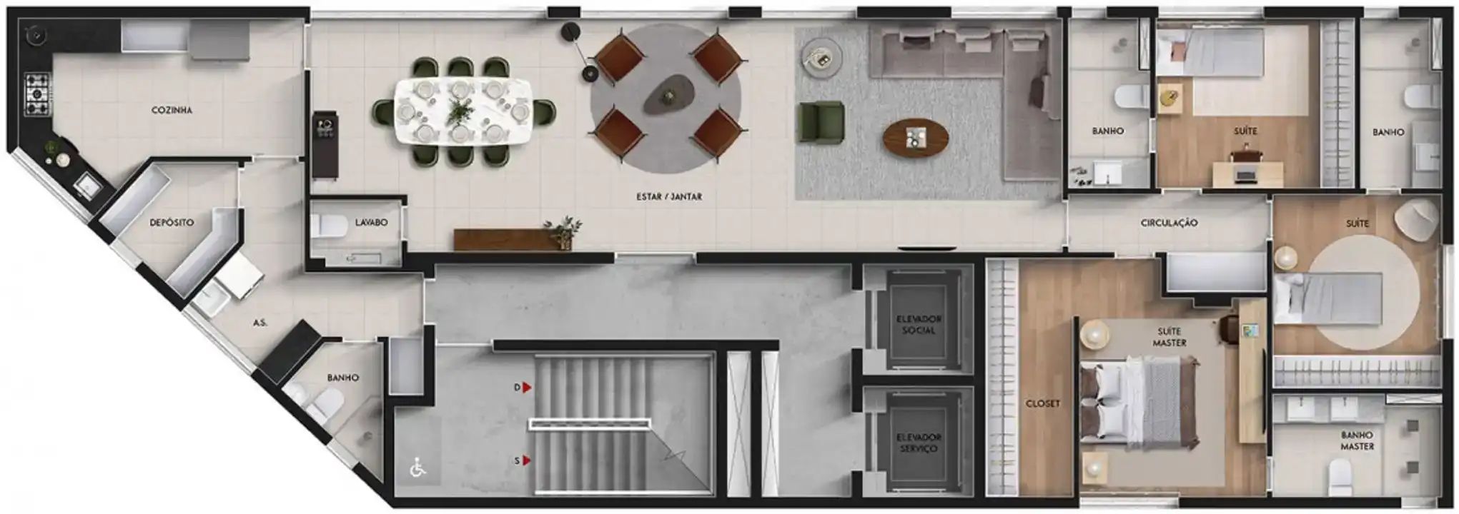 Imagem Apartamento com 4 Quartos à Venda, 126 m²em Savassi - Belo Horizonte