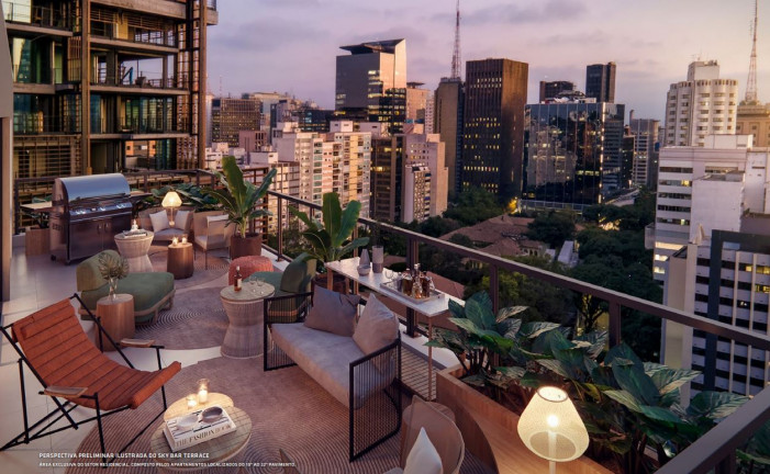 Apartamento com 3 Quartos à Venda, 132 m² em Bela Vista - São Paulo