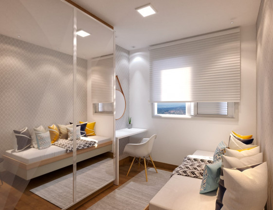 Imagem Apartamento com 3 Quartos à Venda, 61 m² em Vila Rosa - Goiânia