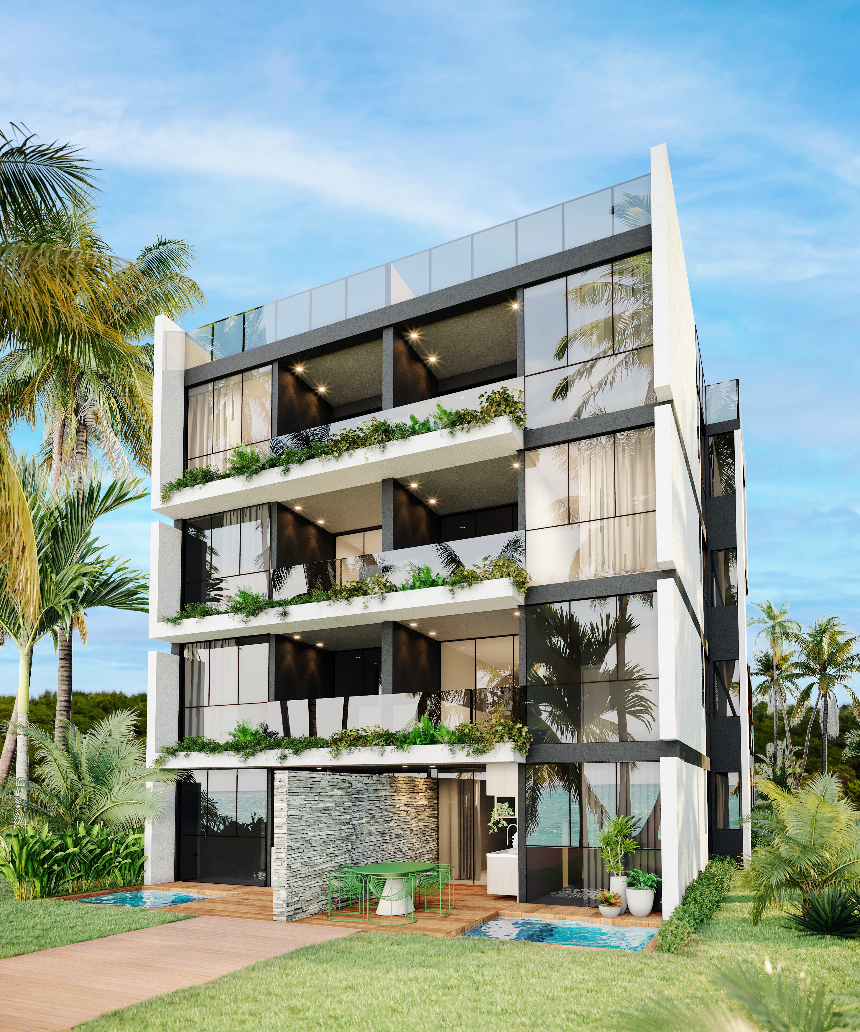 Apartamento com 3 Quartos à Venda, 106 m²em Praia de Muro Alto - IPOJUCA