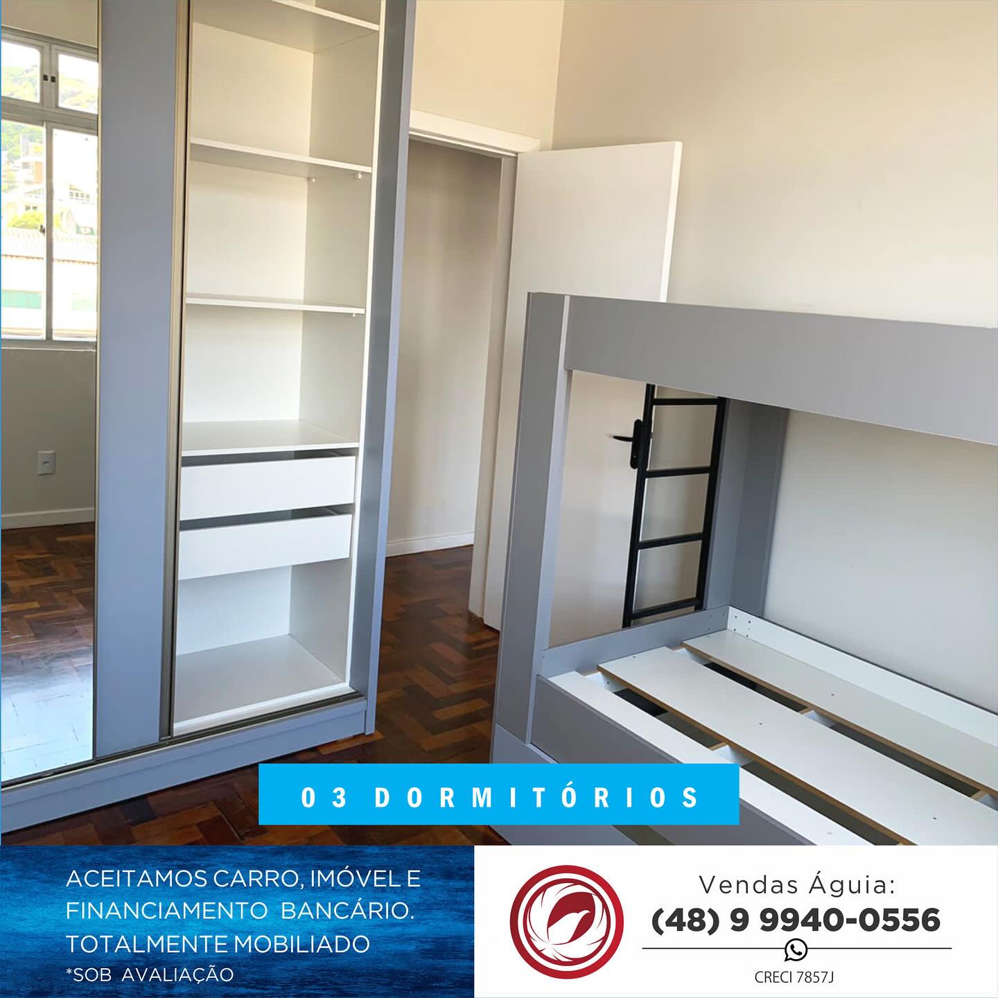 Imagem Apartamento com 3 Quartos à Venda, 65 m² em Centro - Florianópolis