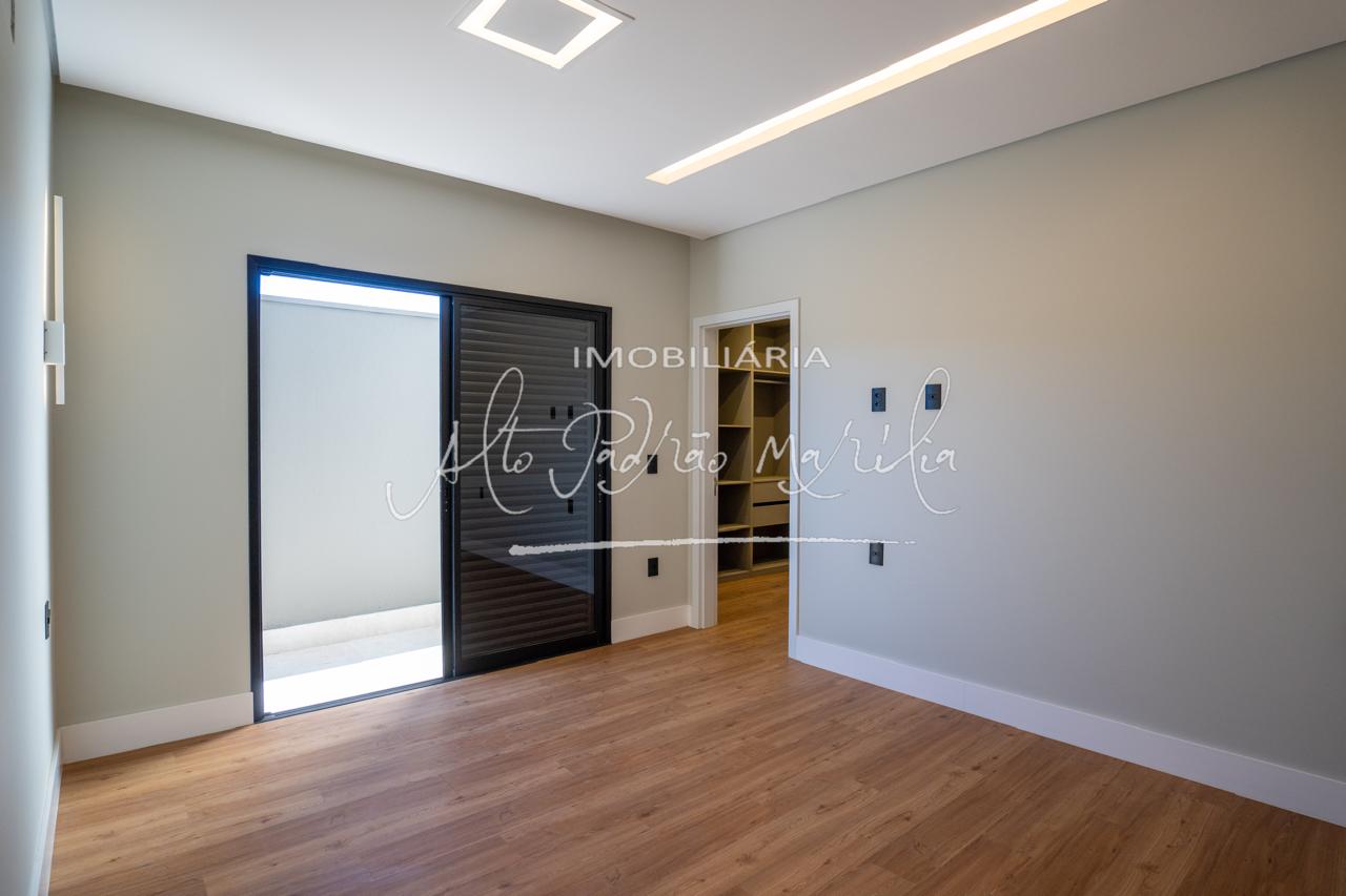 Imagem Casa de Condomínio com 3 Quartos à Venda ou Temporada, 182 m²em Residencial Villa Flora Aquarius - Marília