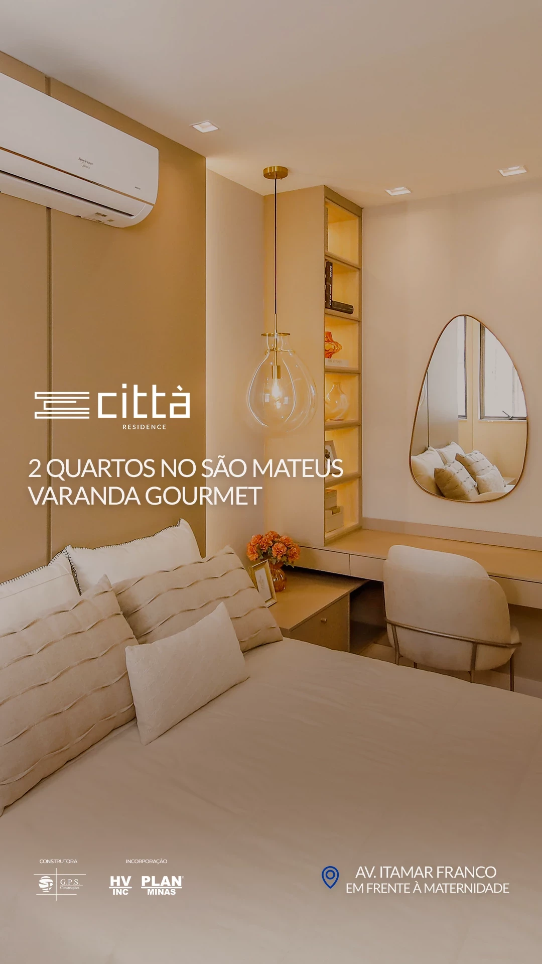 Apartamento com 2 Quartos à Venda, 54 m² em São Mateus - Juiz de Fora