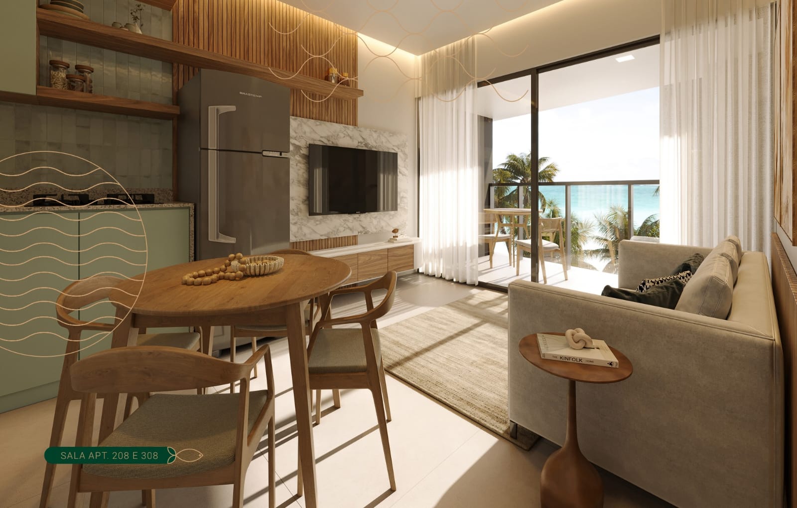 Foto do imóvel: Apartamento com 1 Quarto à Venda, 29 m² em Centro - Tamandaré