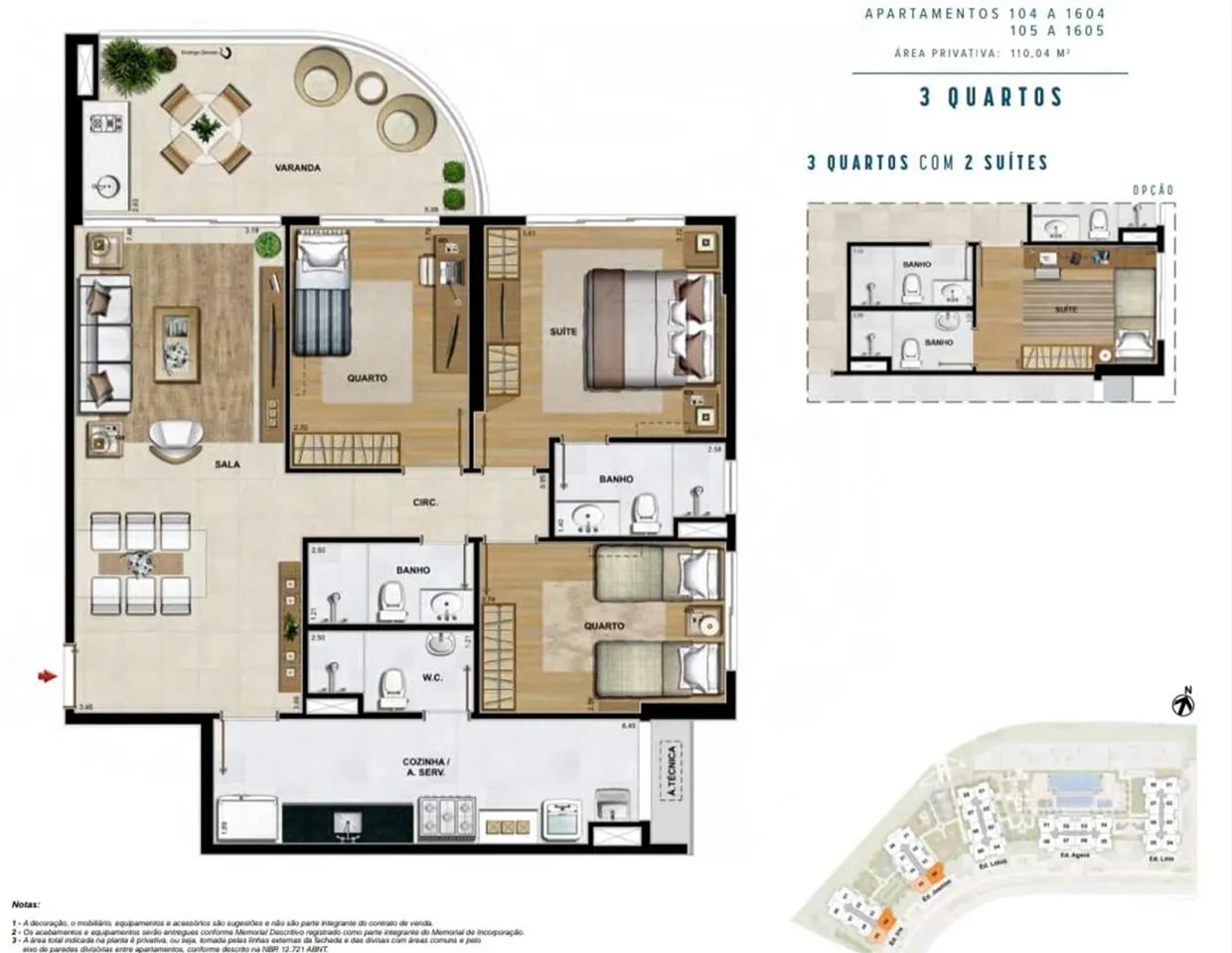 Imagem Apartamento com 2 Quartos à Venda, 119 m² em Barra Olímpica - Rio de Janeiro
