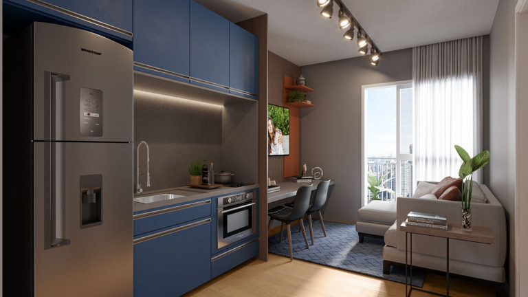 Imagem Apartamento com 1 Quarto à Venda, 28 m² em Vila Romana - São Paulo