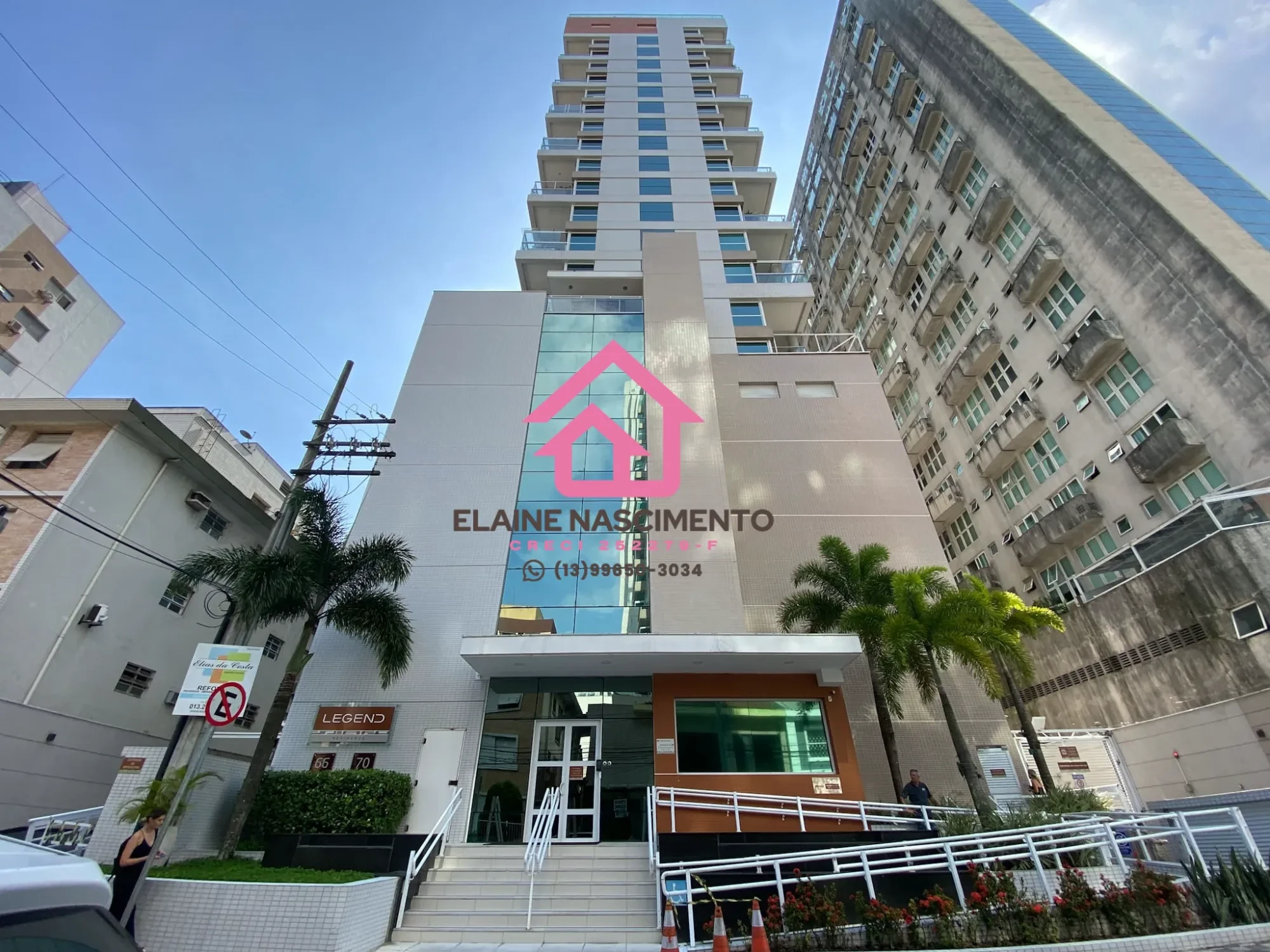 Apartamento com 2 Quartos à Venda, 137 m² em Gonzaga - Santos