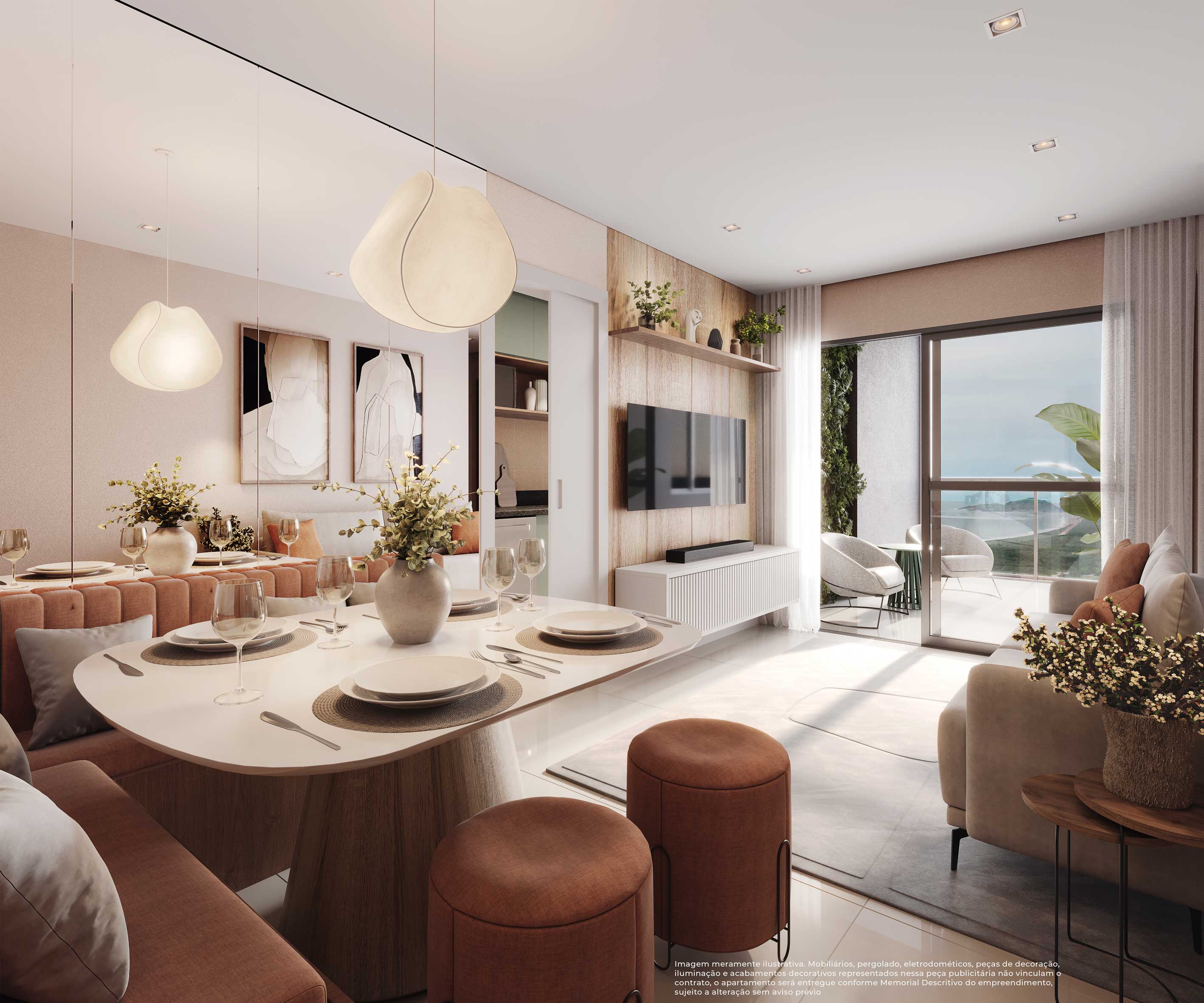 Imagem Apartamento com 2 Quartos à Venda, 67 m²em Jockey de Itaparica - Vila Velha