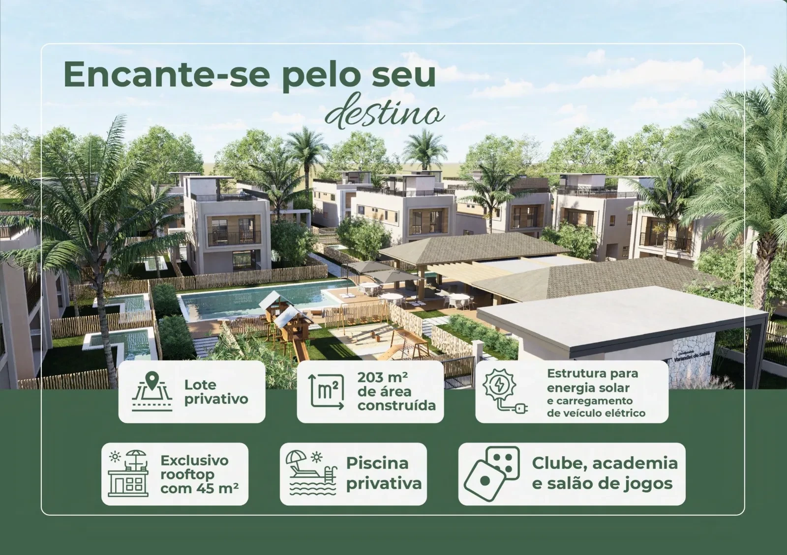 Foto do imóvel: Casa de Condomínio com 4 Quartos à Venda, 135 metros em Barra do Jacuípe (Monte Gordo) - Camaçari