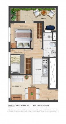 Imagem Apartamento com 1 Quarto à Venda, 31 m² em Butantã - São Paulo