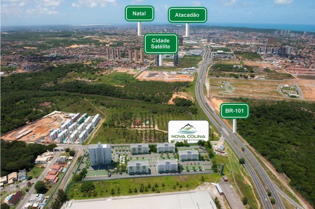 Imagem Apartamento com 2 Quartos à Venda, 49 m²em Emaús - Parnamirim