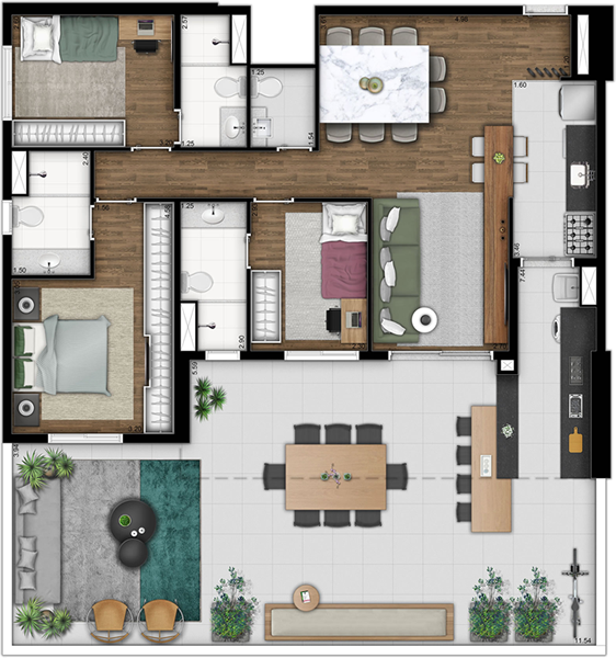 Imagem Apartamento com 3 Quartos à Venda, 89 m² em Tatuapé - São Paulo