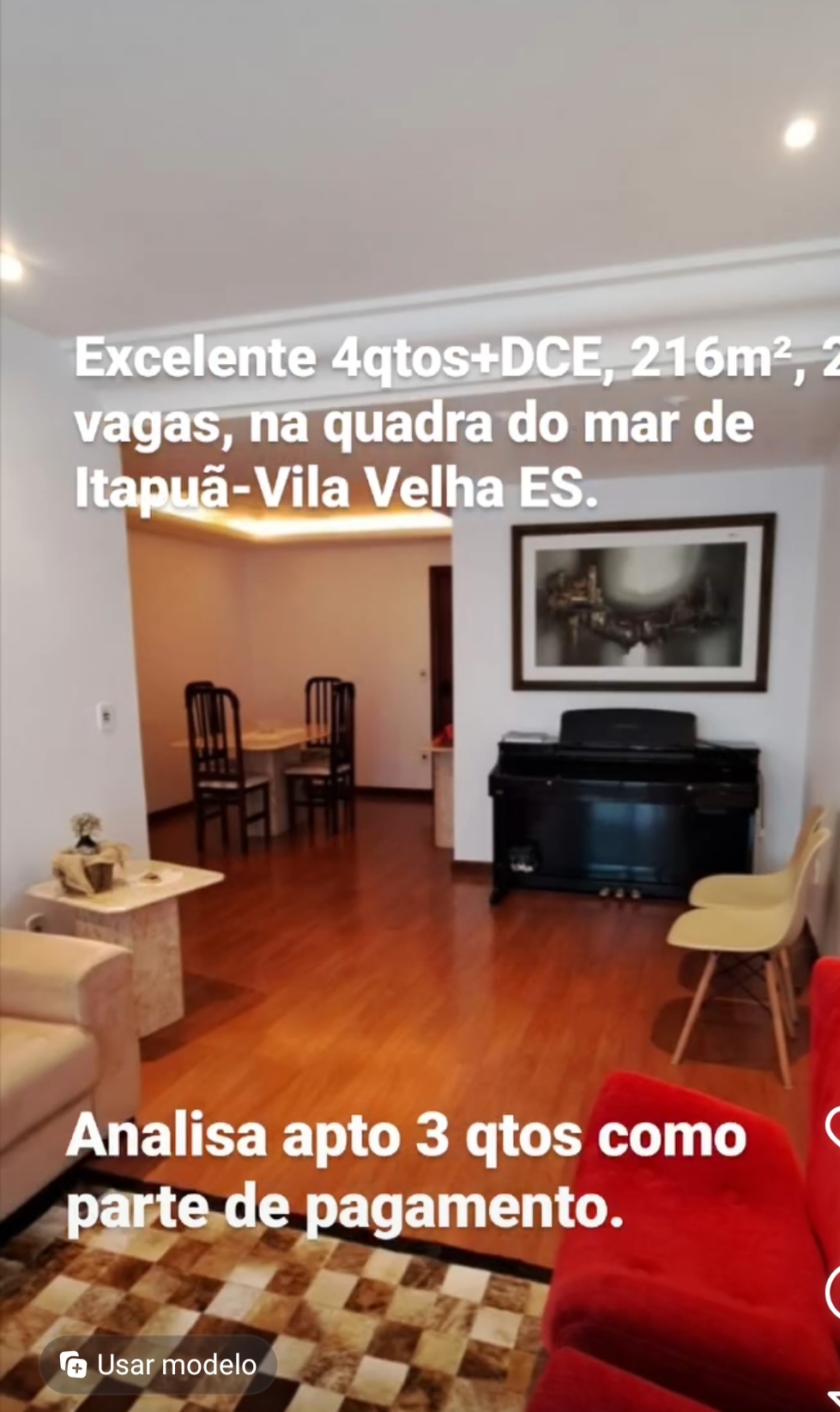 Imagem Apartamento com 4 Quartos à Venda, 214 m²em Itapuã - Vila Velha