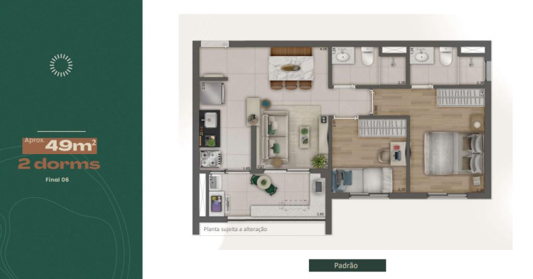 Imagem Apartamento com 2 Quartos à Venda, 41 m² em Água Branca - São Paulo