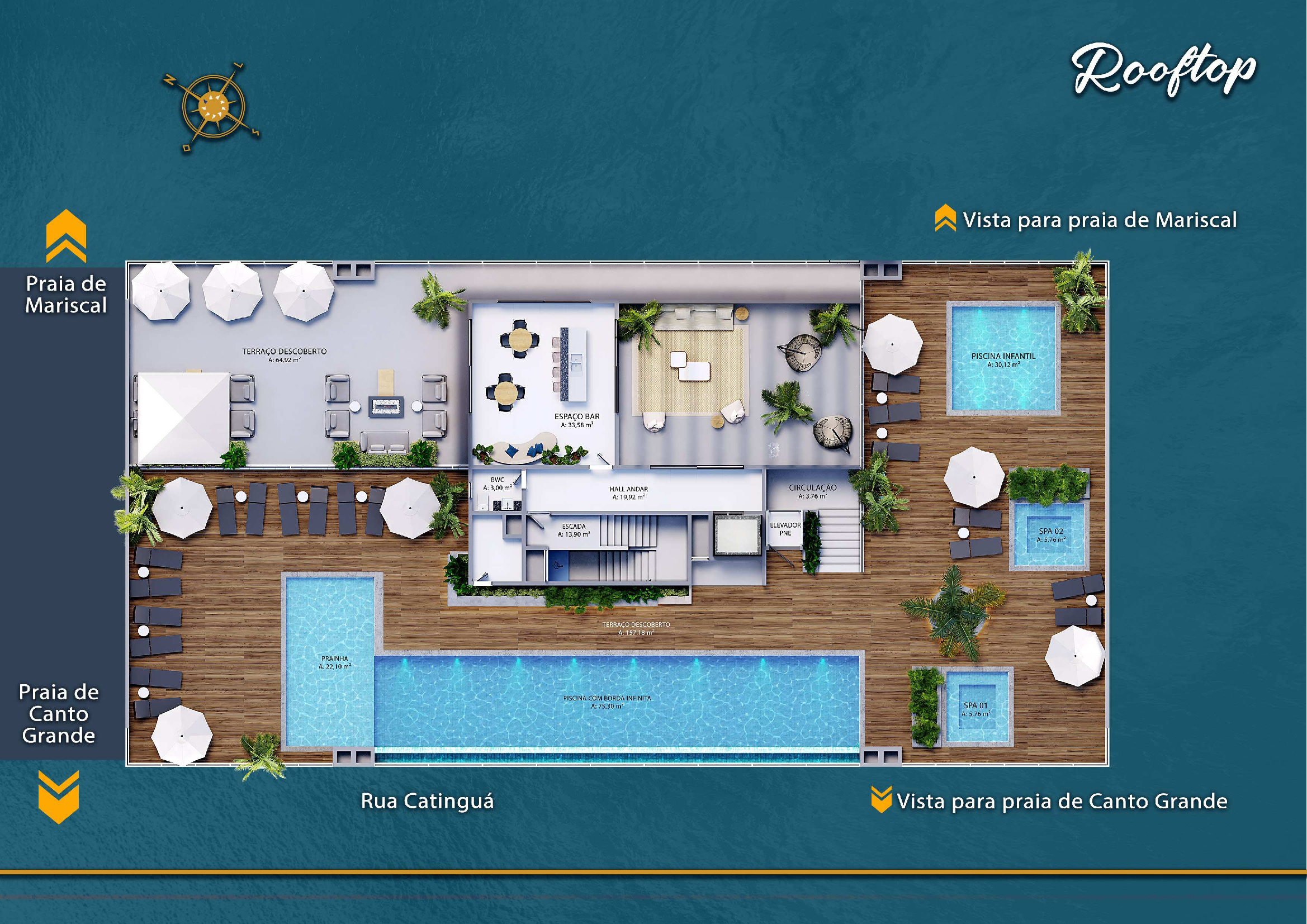 Imagem Apartamento com 2 Quartos à Venda, 81 m² em Bombinhas - Bombinhas