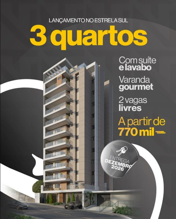 Apartamento com 3 Quartos à Venda, 110 m² em Estrela Sul - Juiz de Fora