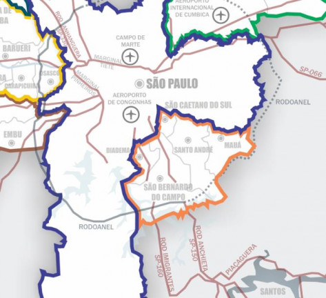 Imagem Imóvel Comercial à Venda, 43.656 m² em Piraporinha - Diadema